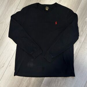 Slim Fit Large Polo Ralph Lauren Longsleeve Shirt